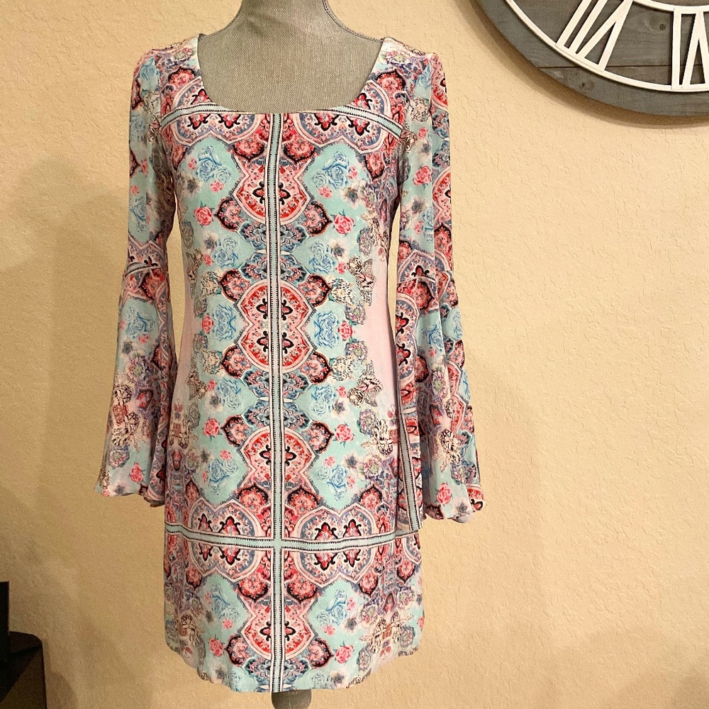 Nanette Lepore  very dressy beautiful dress , size 0 , Made in USA